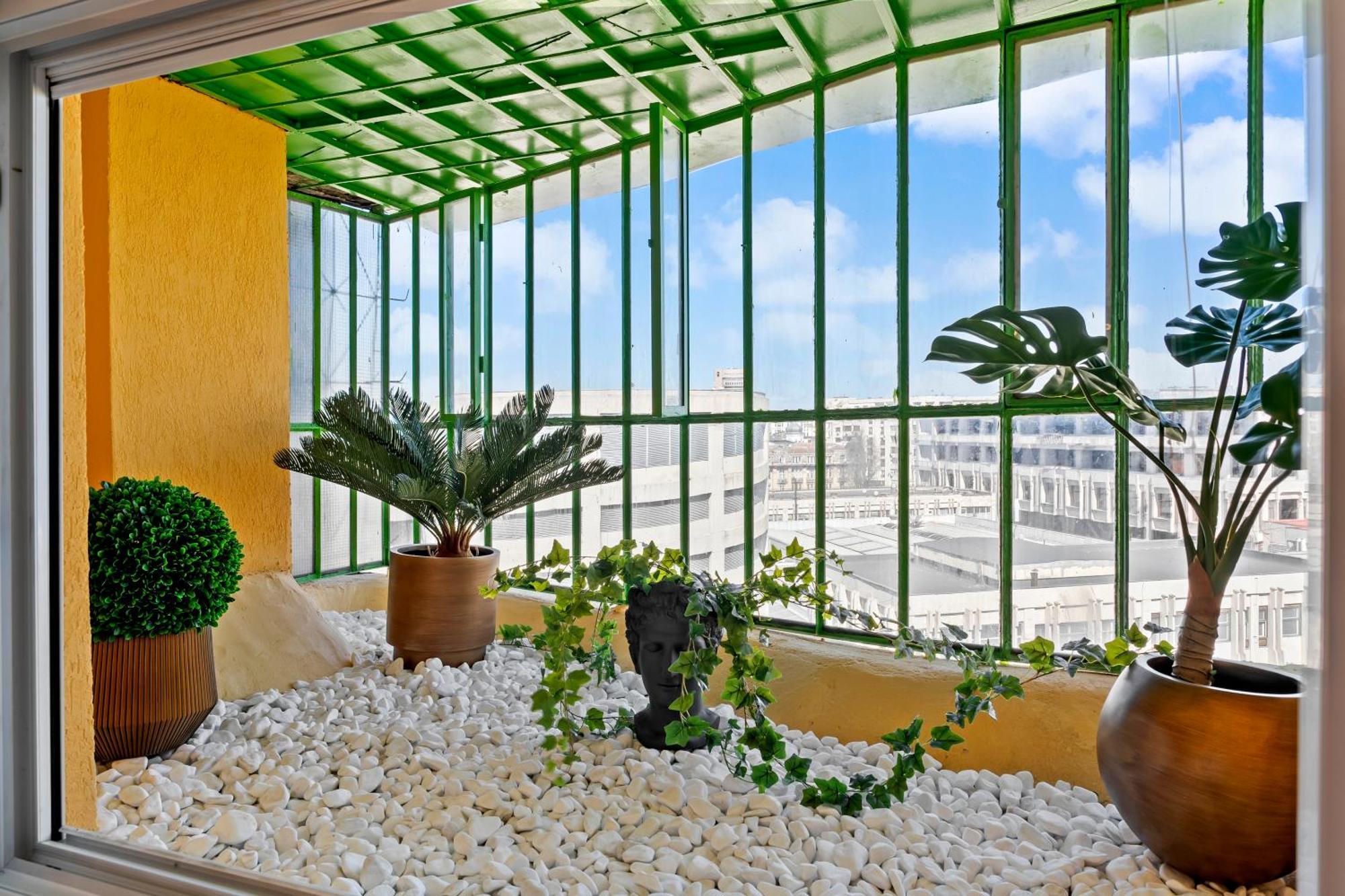 Art Nouveau Penthouse Bucharest Leilighet Eksteriør bilde